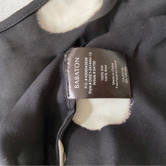 100% silk V-neck camisole - Picture 4 of 5